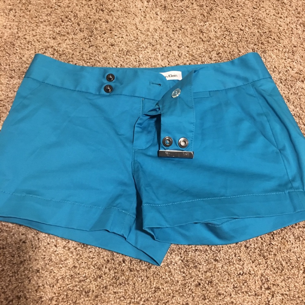 Calvin Klein blue shorts